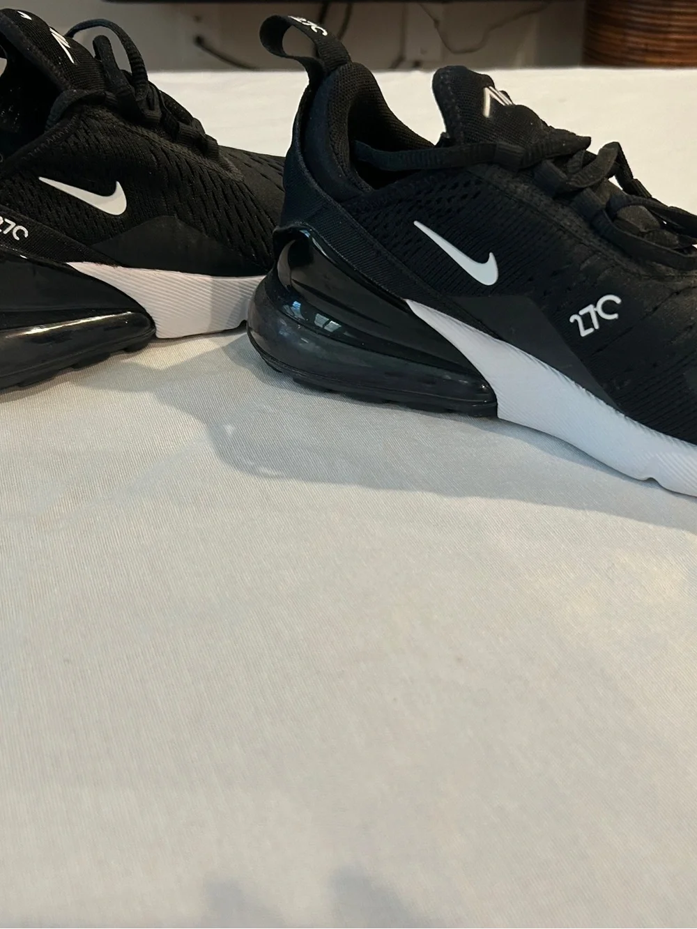 Nike Air Max 270 Women’s Black and White Sneakers